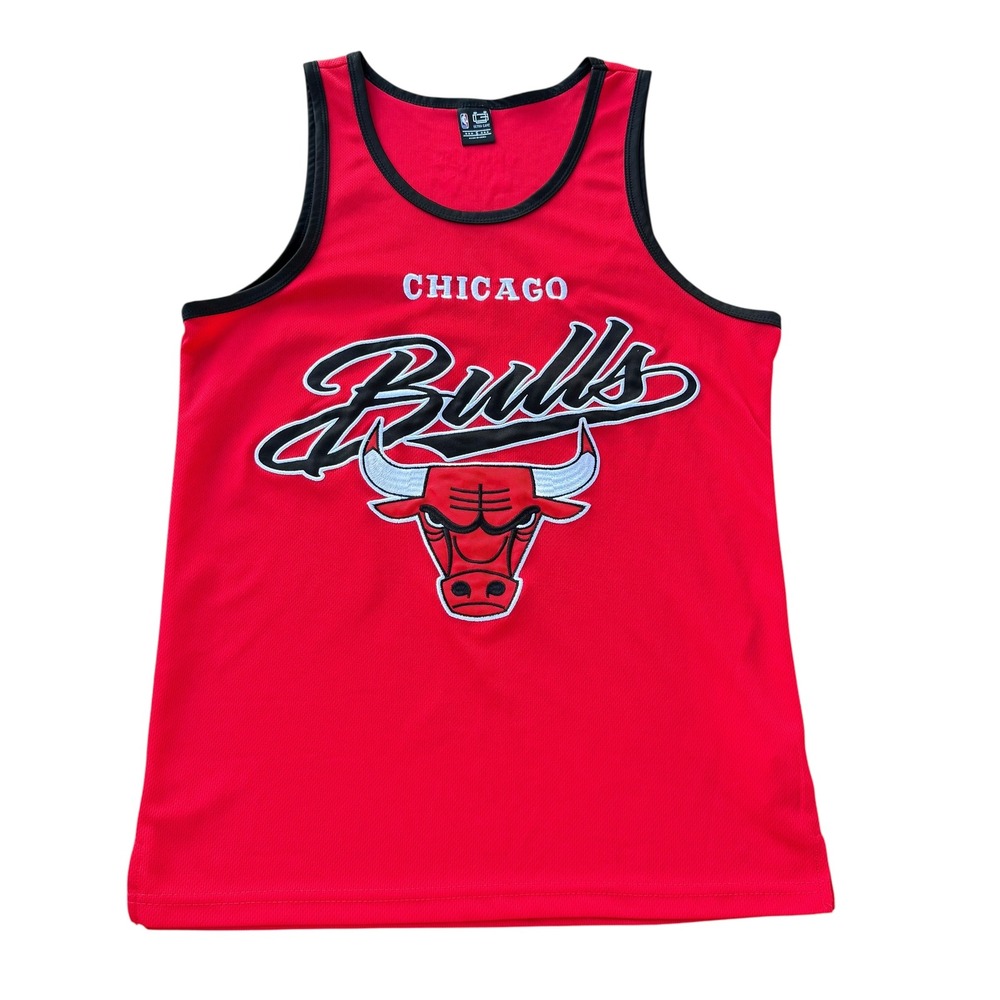 Chicago Bulls‎ NBA Ultra Game Red Mesh Sleeveless Basketball Jersey Small